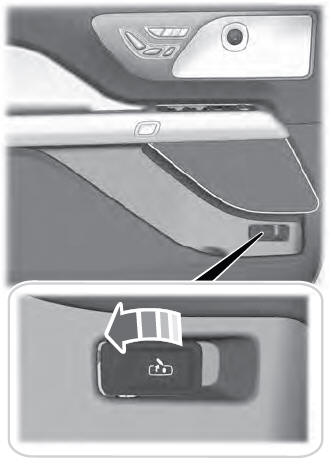 Lincoln Aviator. Emergency Door Release. Soft Closing Door