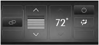 Lincoln Aviator. Rear Passenger Climate Controls